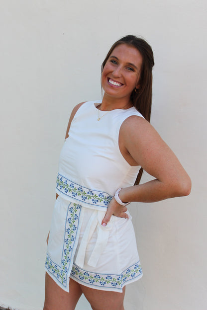 Millie Embroidery Top