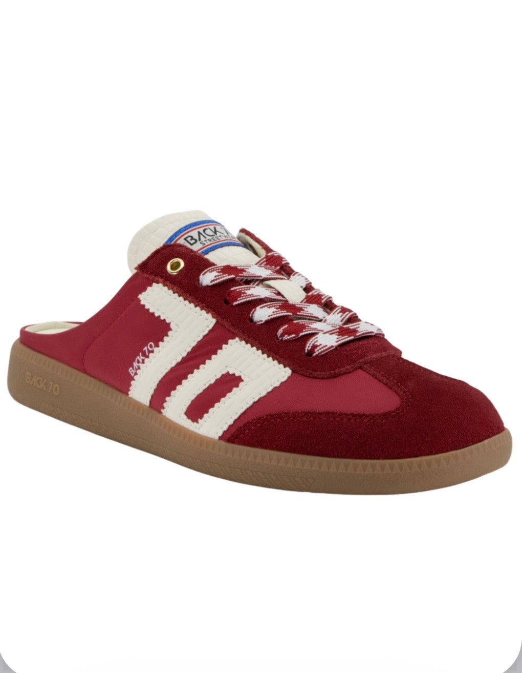 EASTER in RED MILK Backless Sneakers