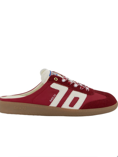 EASTER in RED MILK Backless Sneakers