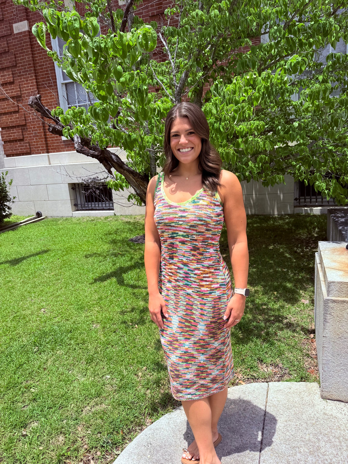 Multi Knit Dress