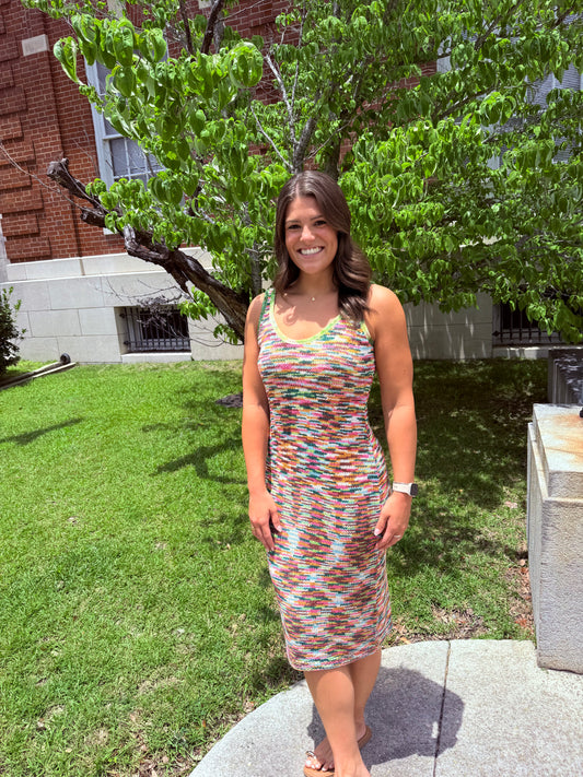 Multi Knit Dress
