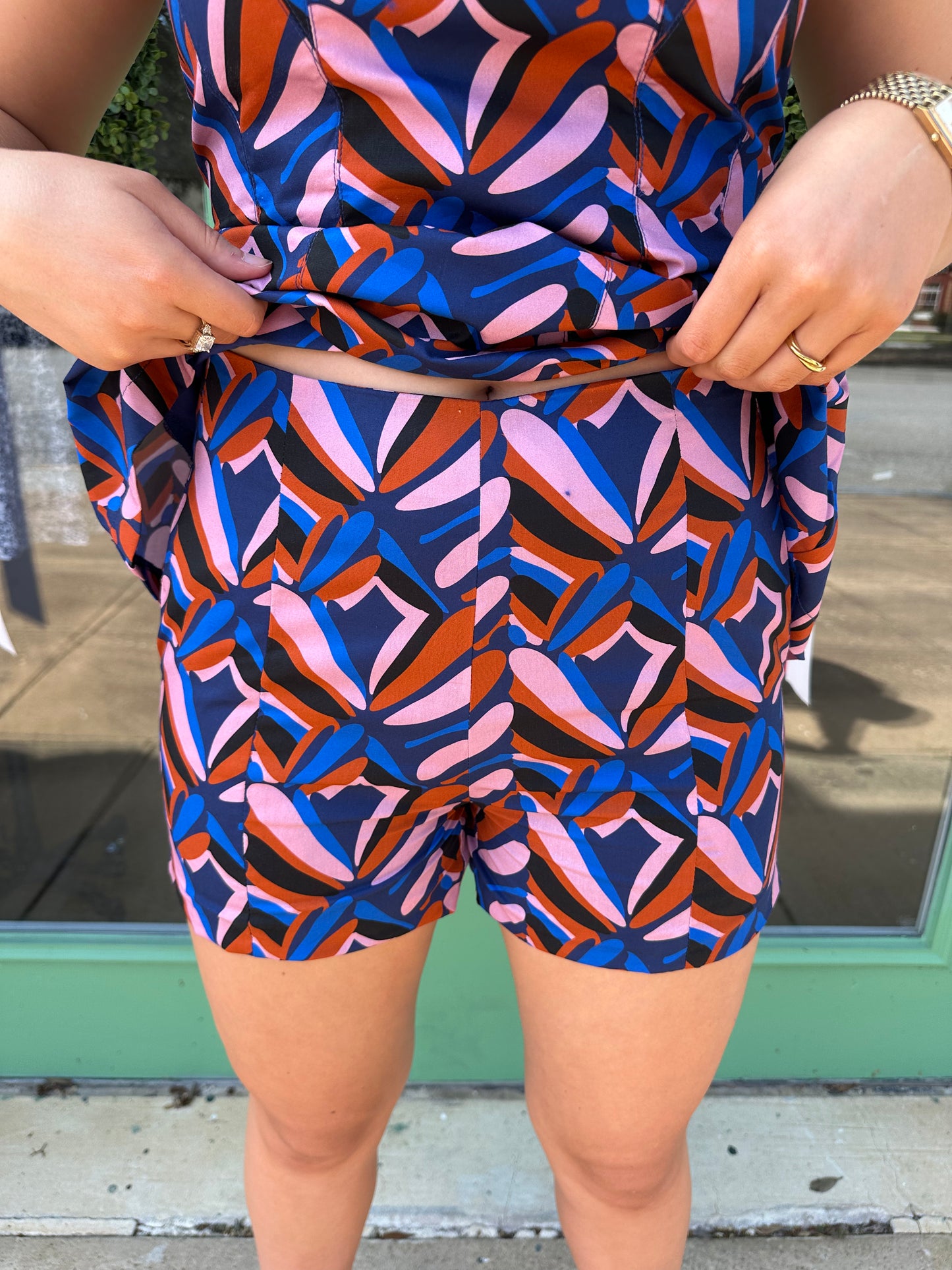 Tabitha Tile Shorts