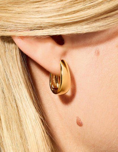 Chatham Hoop Earrings 18mm
