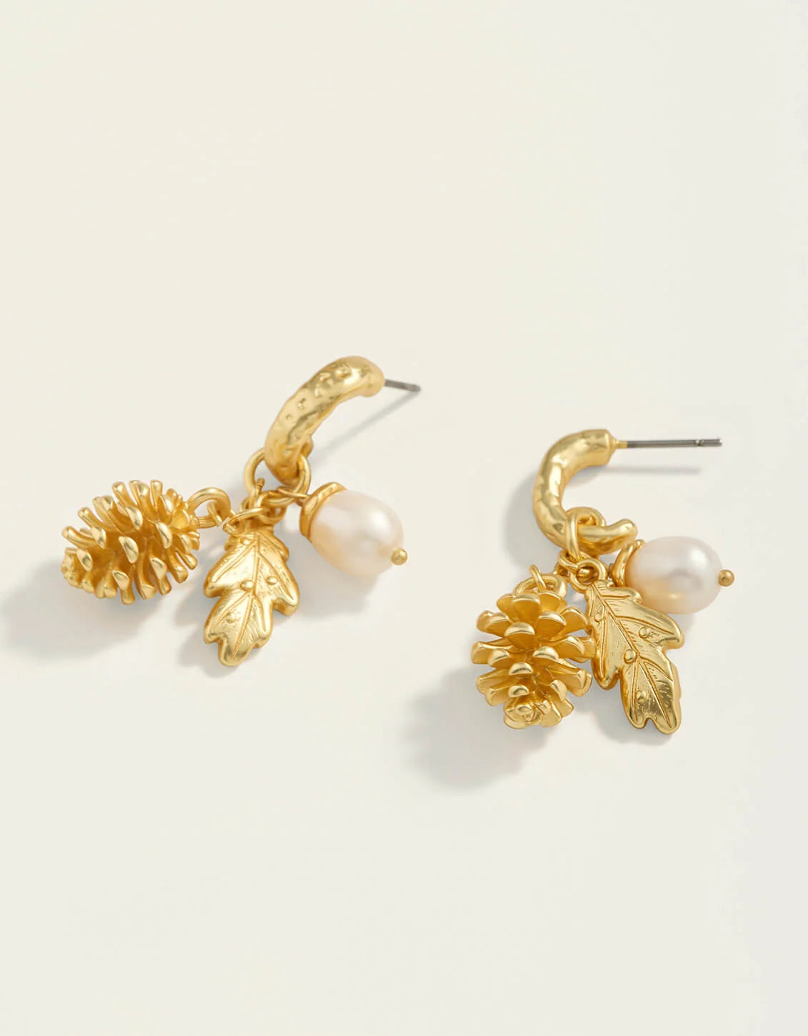 Pine Forest Earrings Pearl