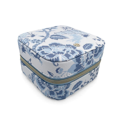 Spartina Jewelry Mirror Travel Case - Garden Toile