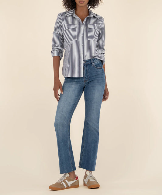 KUT Medium Base Kelsey High Rise Fab AB
