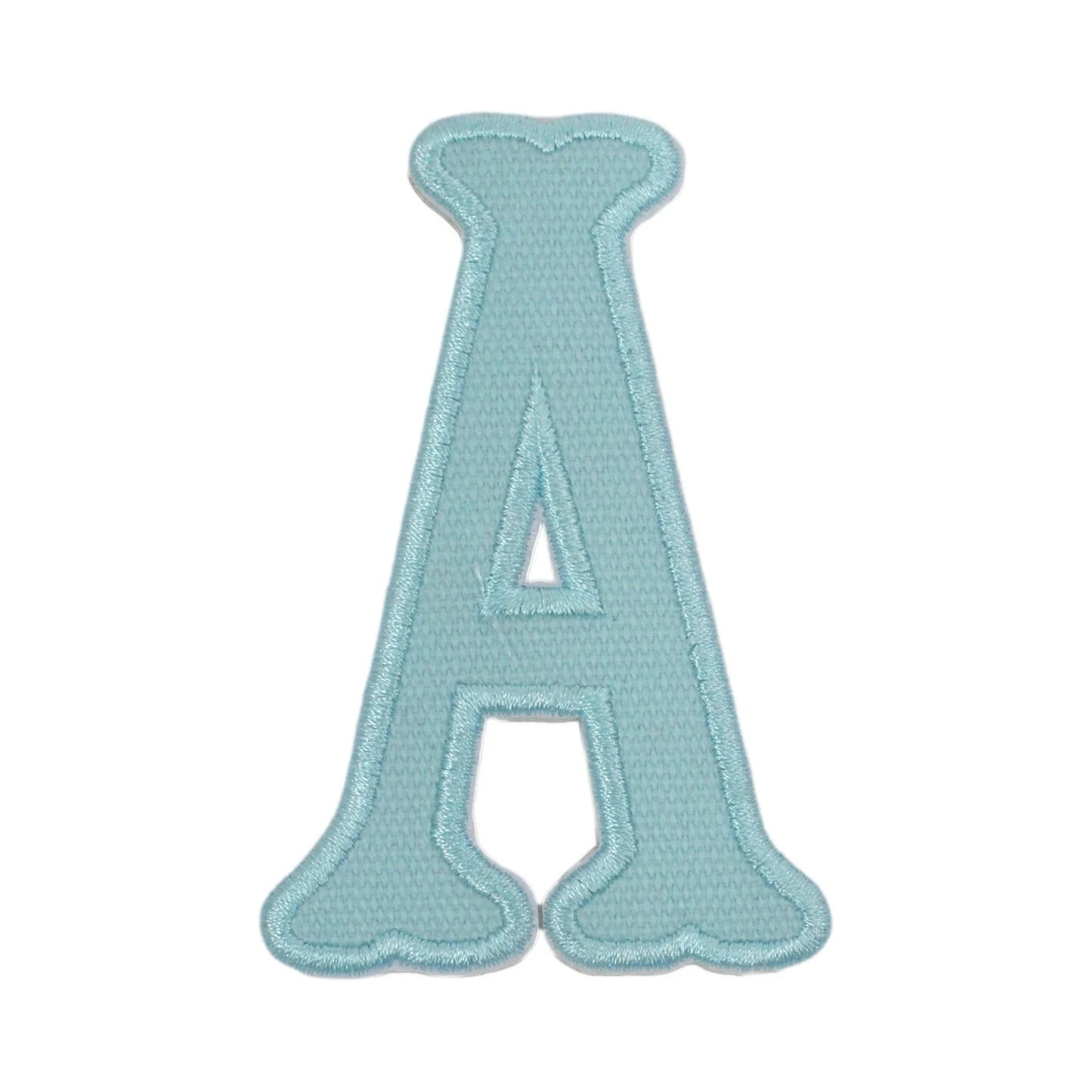 LETTER APPLIQUÉS - LAKE BLUE CANVAS
