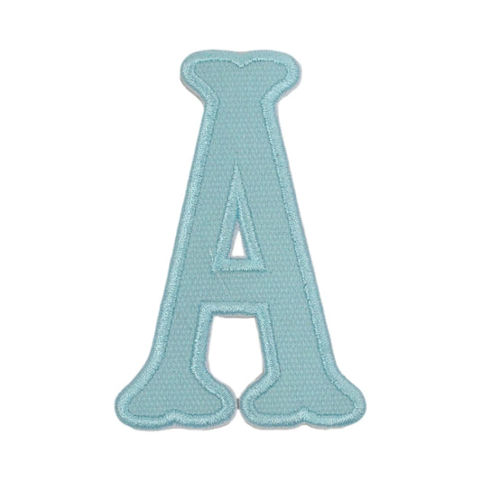 LETTER APPLIQUÉS - LAKE BLUE CANVAS
