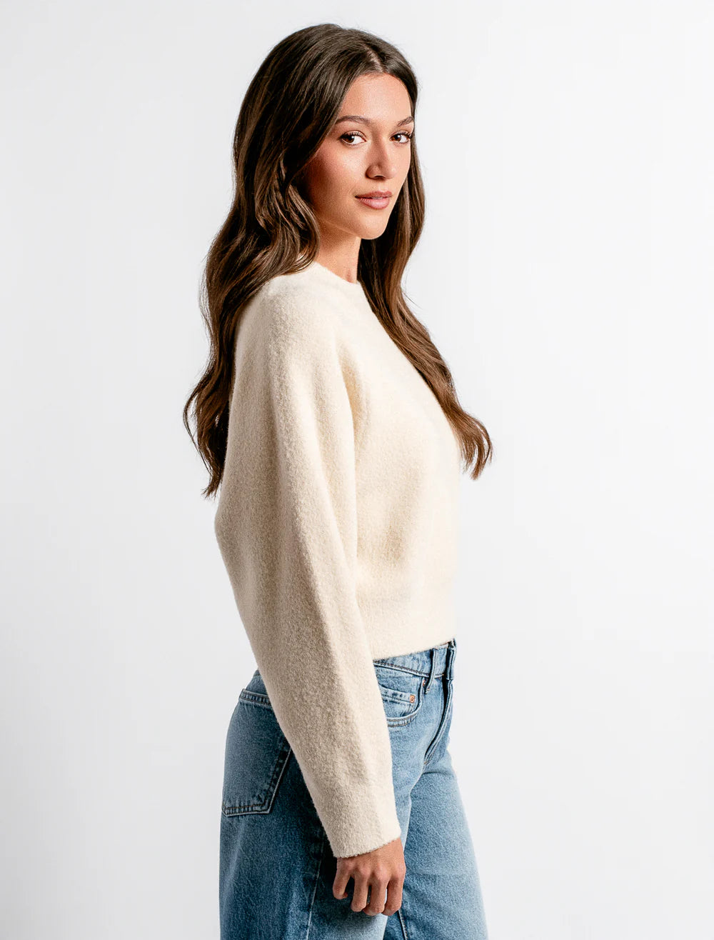 CARRARA SWEATER in Ecru