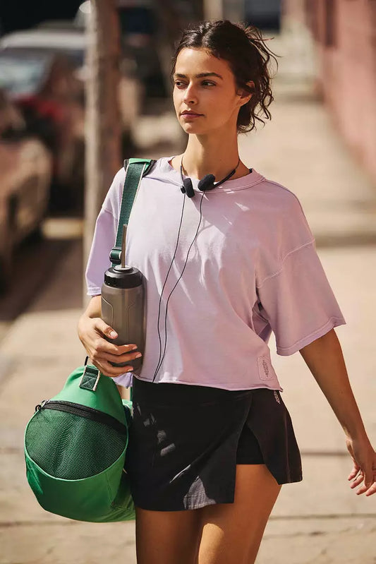 Inspire Tee in Iris Purple Haz