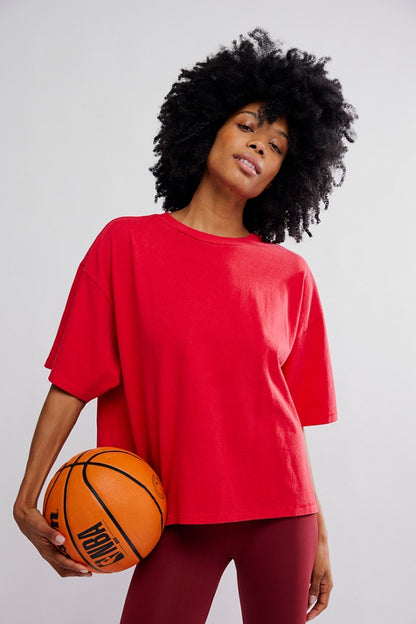 Tackle Tee in Victory Red