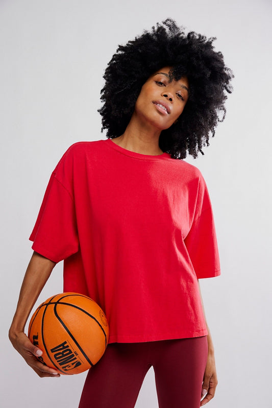 Tackle Tee in Victory Red