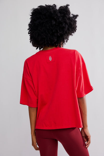 Tackle Tee in Victory Red