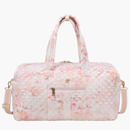 24 + 7 Weedender Duffle Petal Pink Rose Print