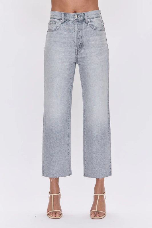 Cassie Crop Super Straight High Rise Enigma
