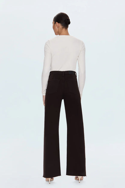 Penny High Rise Wide Leg Mocha