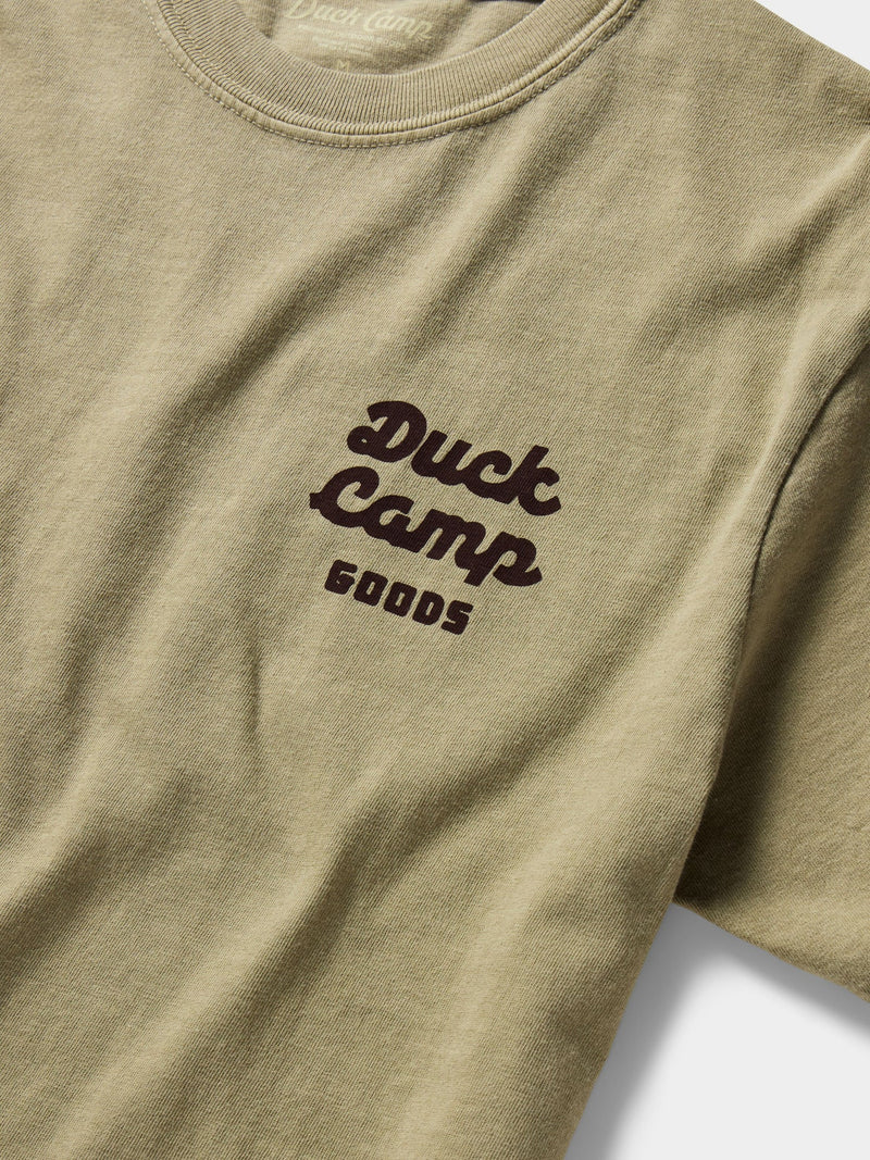 Camp Goods Pocket Tee in Vintage Khaki