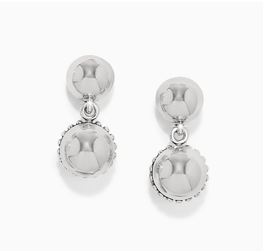 Pretty Tough Bold Stud Post Drop Earrings