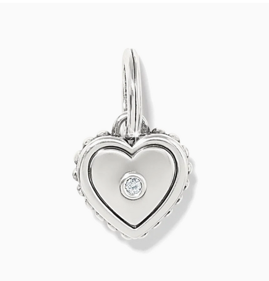Pretty Tough Heart Charm