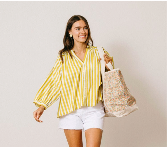 Ochre Daydreamer Lucia Top