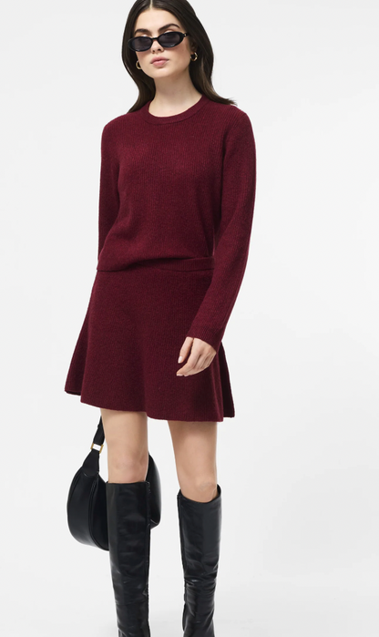 Vhari Knit Mini Skirt