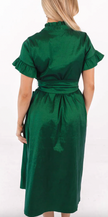 Collins Button Up Midi Dress