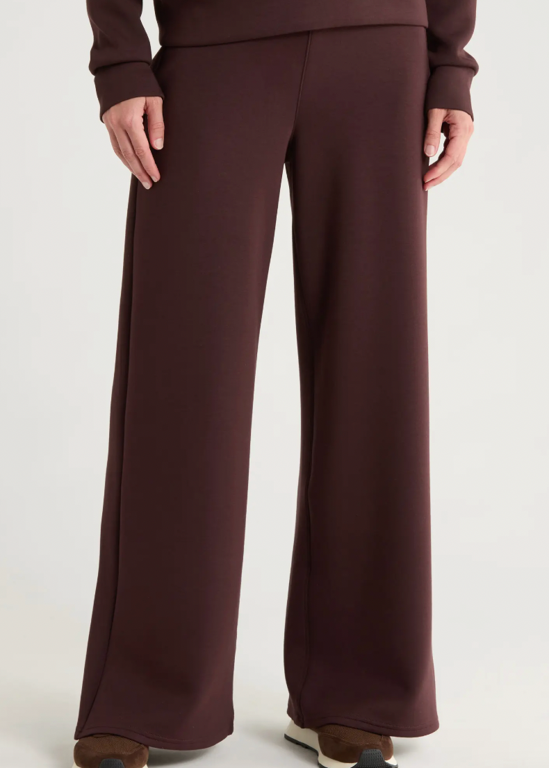Spanx Air Essentials Wide Leg Truffle Brown