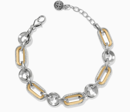 Ferrara Medici Two Tone Link Bracelet