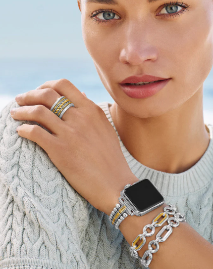 Ferrara Medici Two Tone Link Bracelet