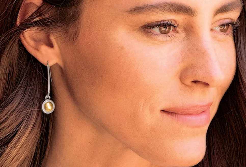 Ferrara Segreta Ball French Wire Earrings