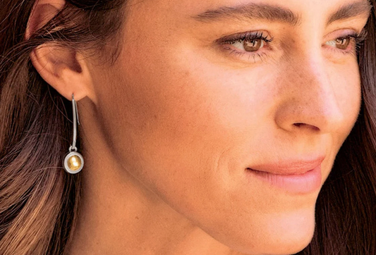 Ferrara Segreta Ball French Wire Earrings