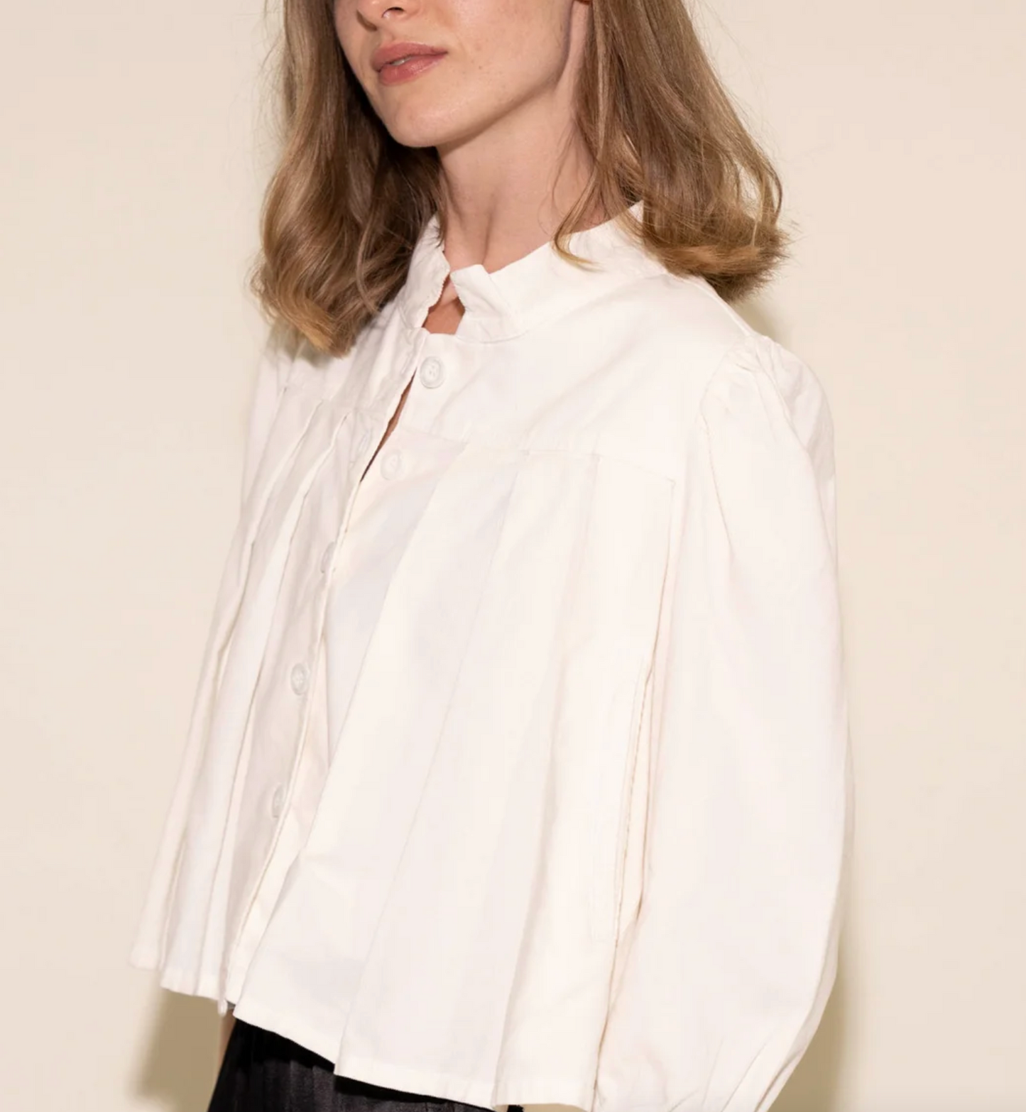 Jade Jacket Pearl Corduroy