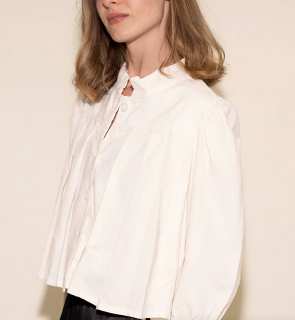 Jade Jacket Pearl Corduroy