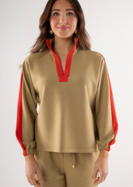 Long-sleeve Poppy - Cherry Spice