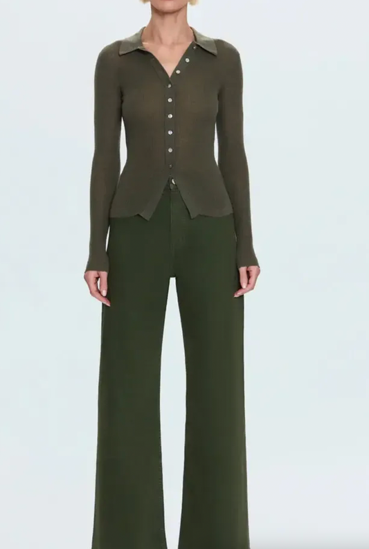 Pistola Penny Wide Leg Jean - Laurel