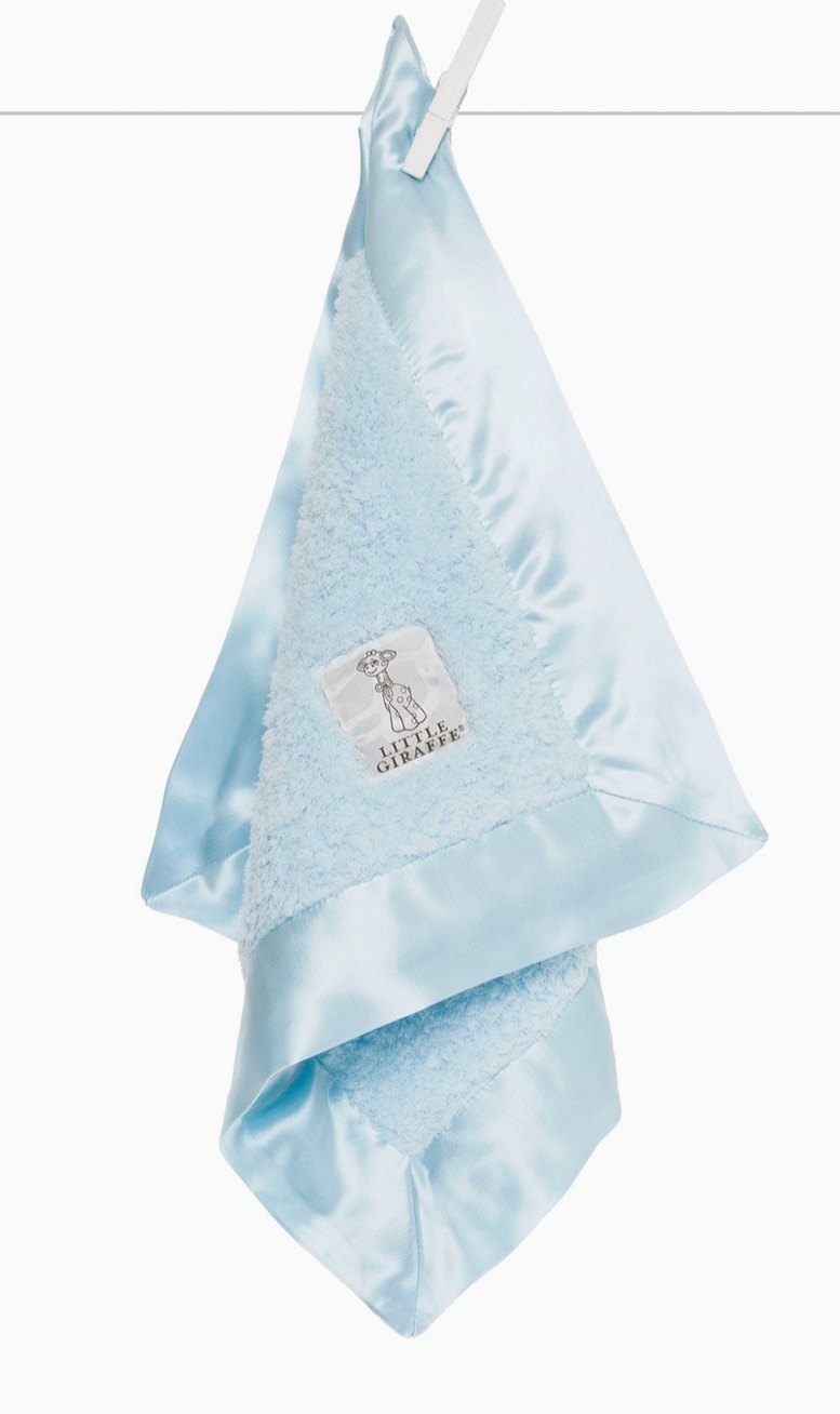 Chenille Blanky - Blue
