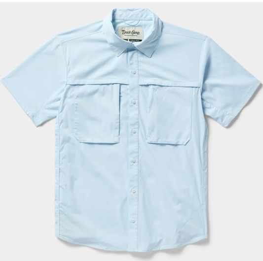 M's Lightweight Fishing Shirt Short Sleeve - Ice Water
