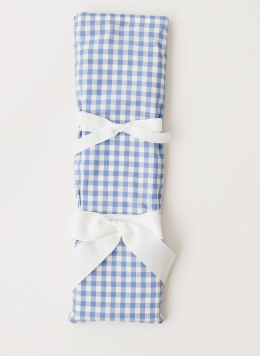 Gingham Blue Birthday Knife