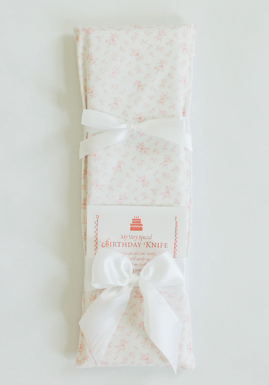 Pink Toile Birthday Knife