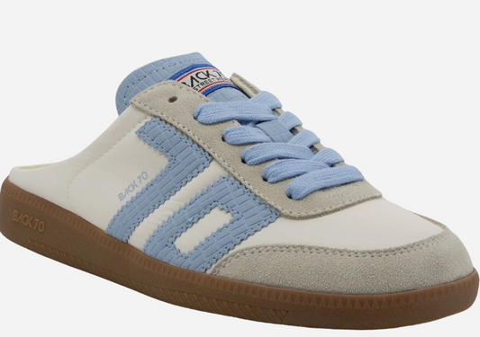 EASTER in WHITE SKY Backless Sneakers