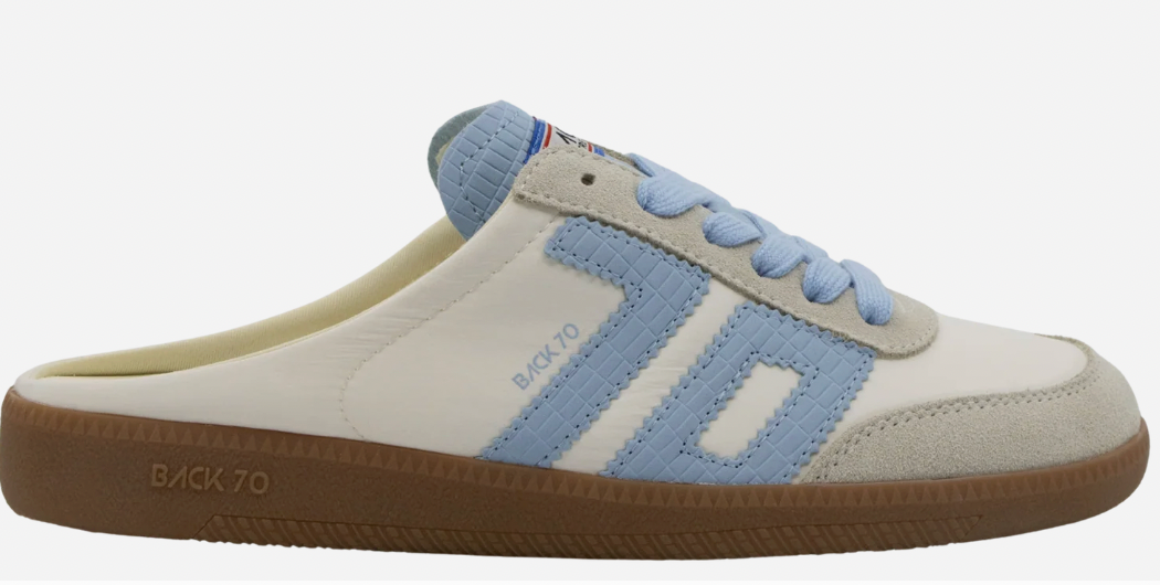 EASTER in WHITE SKY Backless Sneakers