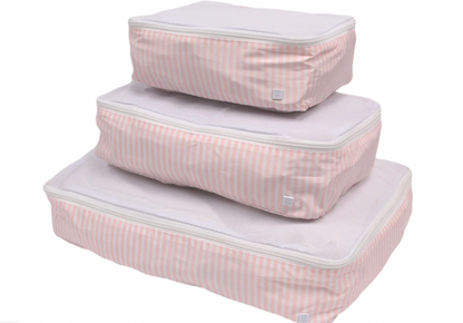 PACKING SQUAD - Packing Cubes PIMLICO STRIPE PINK