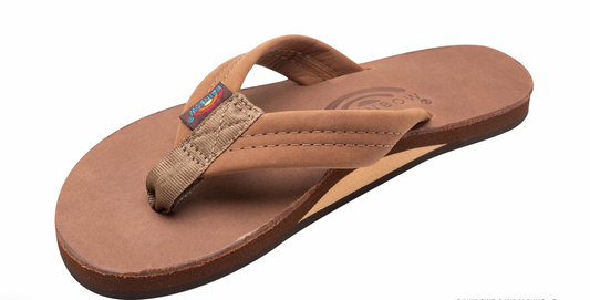 Single Layer Arch Support Premier Leather with 1" Strap