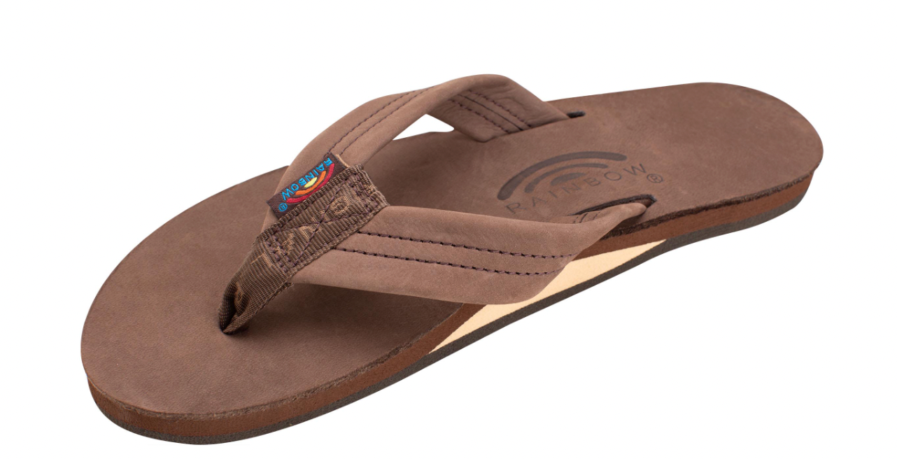 Single Layer Arch Support Premier Leather with 1" Strap