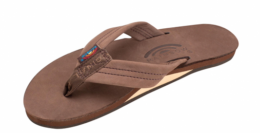 Single Layer Arch Support Premier Leather with 1" Strap