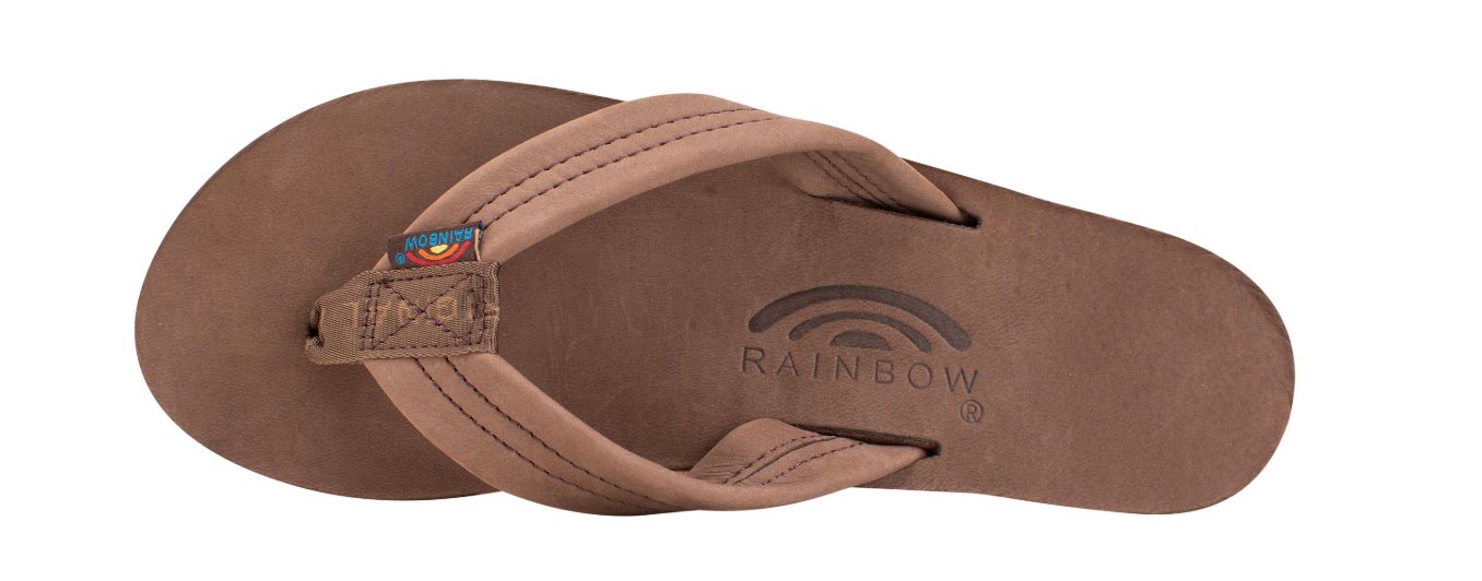 Single Layer Arch Support Premier Leather with 1" Strap