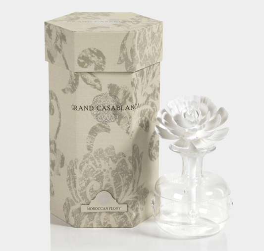 Mini Grand Casablanca Porcelain Diffuser Moroccan Peony