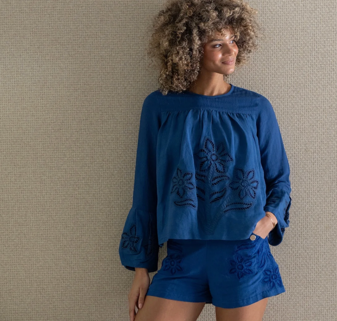 Jameson Top in Midnigh Jaipur
