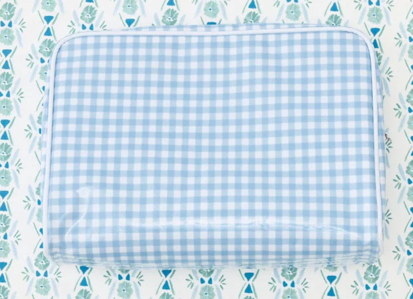 Large Patterned Toiletry Bag