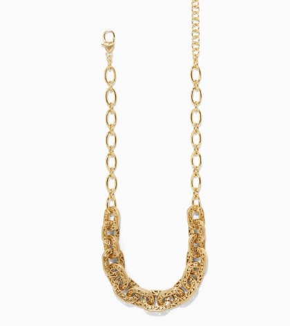 Contempo Linx Necklace Gold